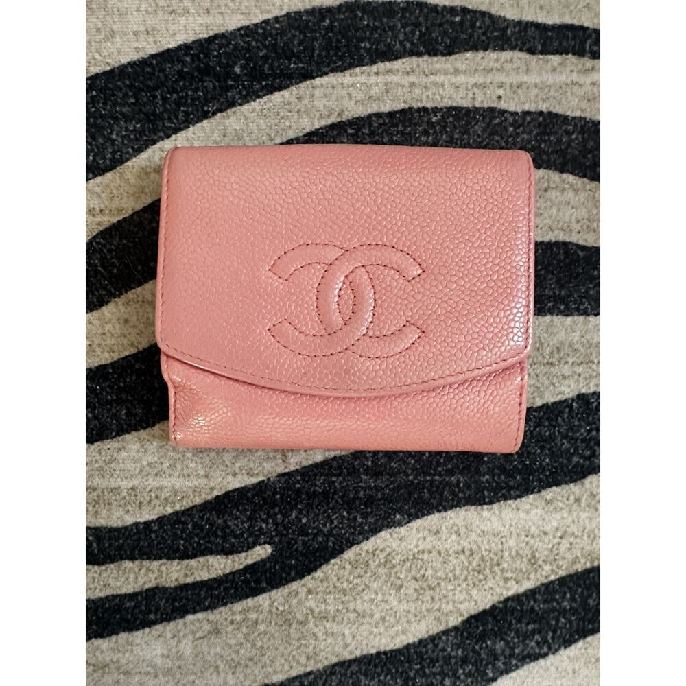 ❌sold❌ Chanel Coco Mark Mini Wallet Pink